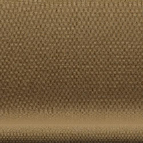 [product_category]-Fritz Hansen Swan Sofa 2 Seater, Warm Graphite/Re Wool Mustard/Natural-Fritz Hansen-3321-REW358-WGBASE-FRI-6