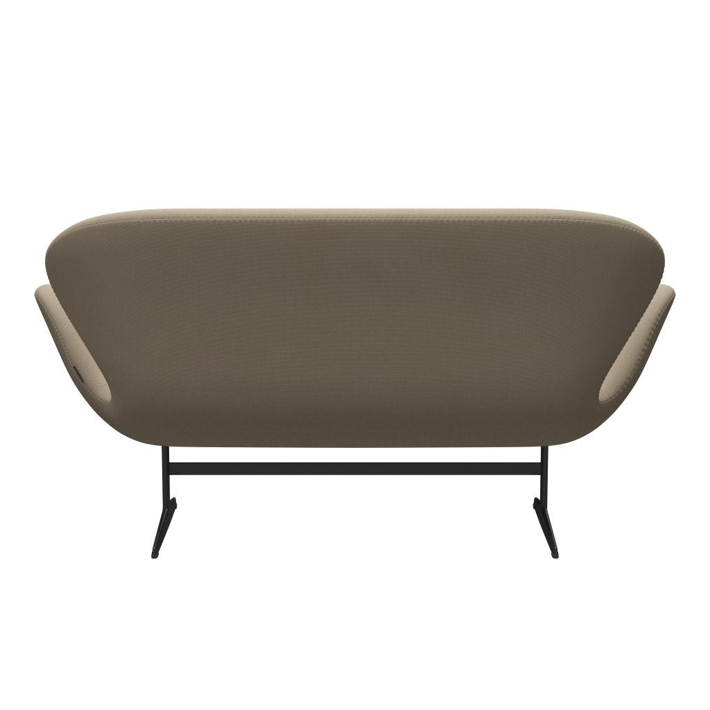 [product_category]-Fritz Hansen Swan Sofa 2 Seater, Warm Graphite/Steelcut Beige-Fritz Hansen-3321-STI240-WGBASE-FRI-4