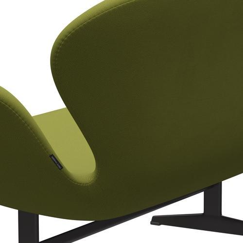 [product_category]-Fritz Hansen Swan Sofa 2 Seater, Warm Graphite/Steelcut Light Military Green-Fritz Hansen-3321-STI950-WGBASE-FRI-5