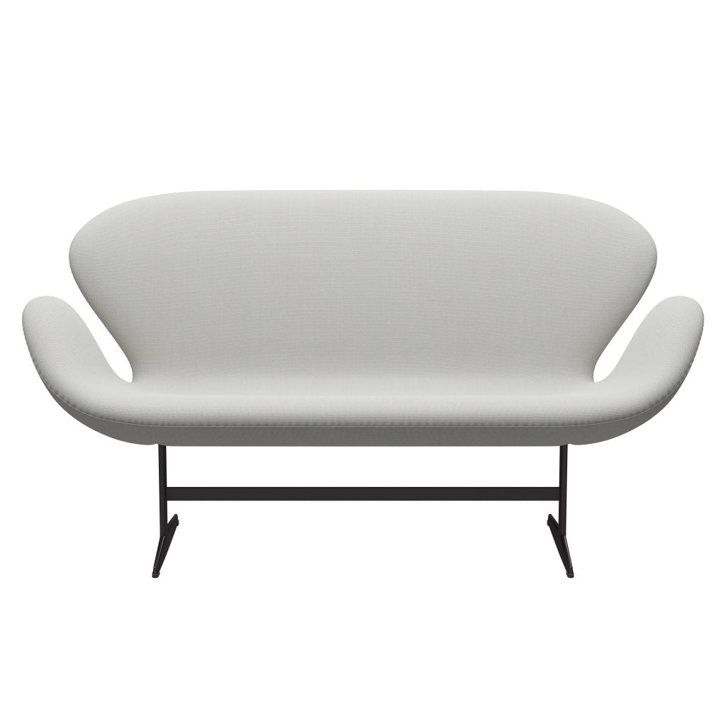 [product_category]-Fritz Hansen Swan Sofa 2 Seater, Warm Graphite/Steelcut Trio Delicate Mint Green-Fritz Hansen-3321-STR906-WGBASE-FRI-1