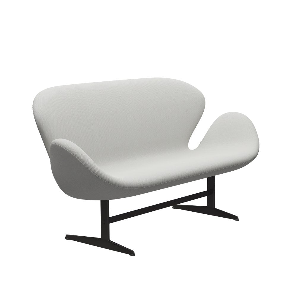 [product_category]-Fritz Hansen Swan Sofa 2 Seater, Warm Graphite/Steelcut Trio Delicate Mint Green-Fritz Hansen-3321-STR906-WGBASE-FRI-2