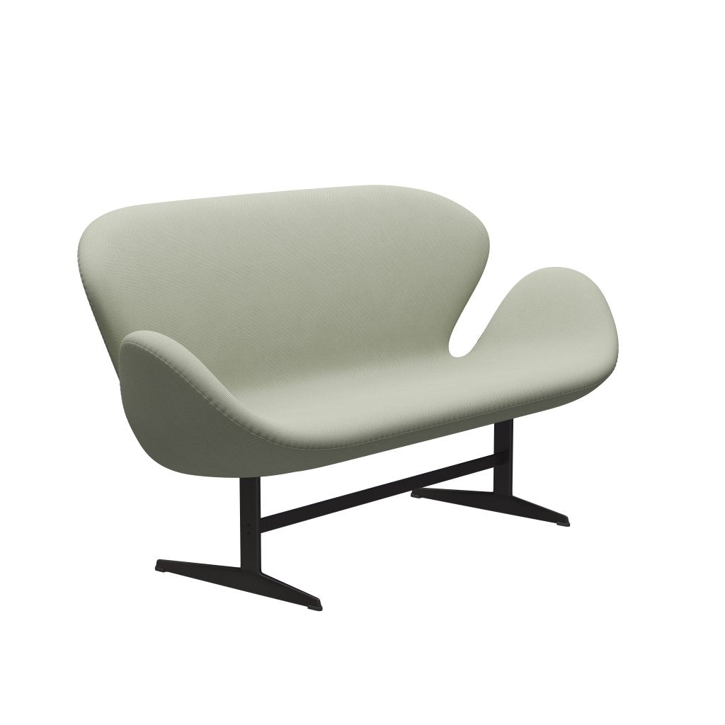 [product_category]-Fritz Hansen Swan Sofa 2 Seater, Warm Graphite/Steelcut Turquoise Light-Fritz Hansen-3321-STI935-WGBASE-FRI-2
