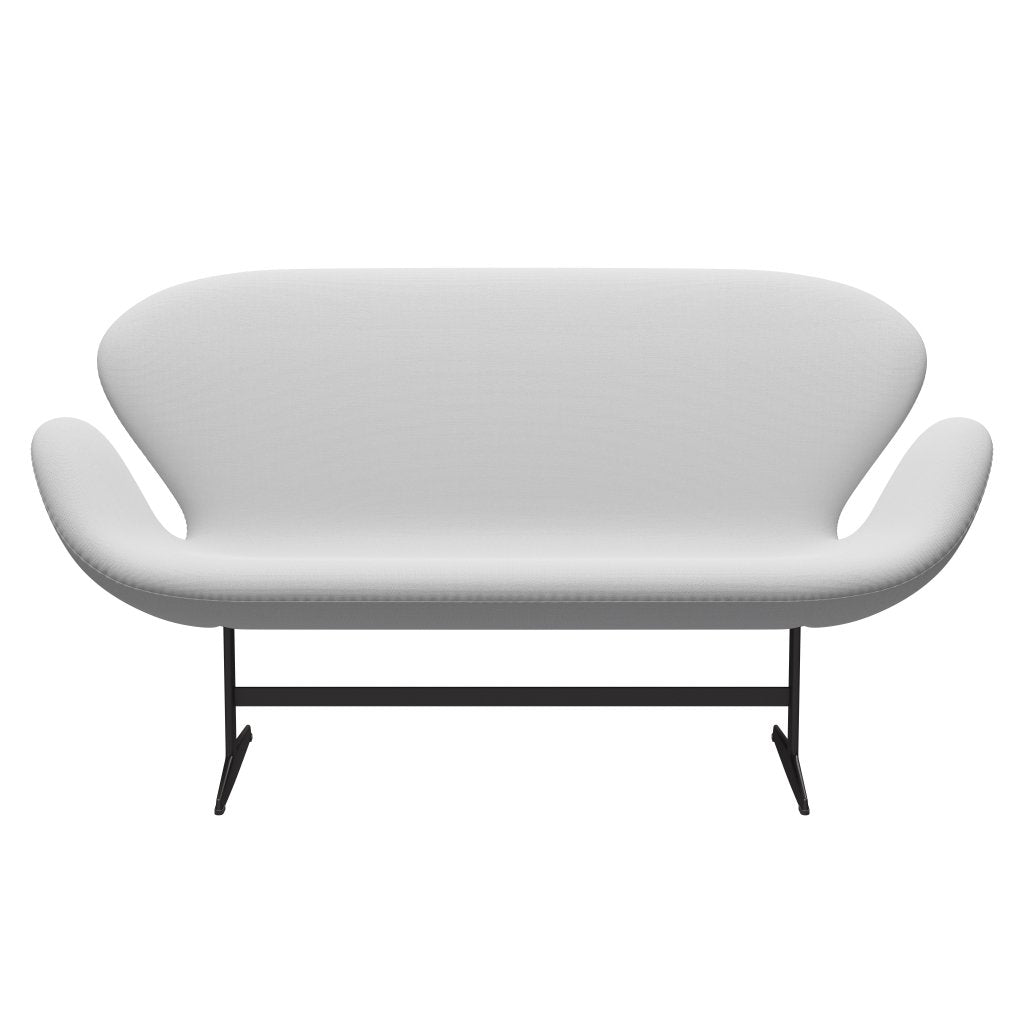 [product_category]-Fritz Hansen Swan Sofa 2 Seater, Warm Graphite/Sunniva Canvas Natural-Fritz Hansen-3321-SV223-WGBASE-FRI-1