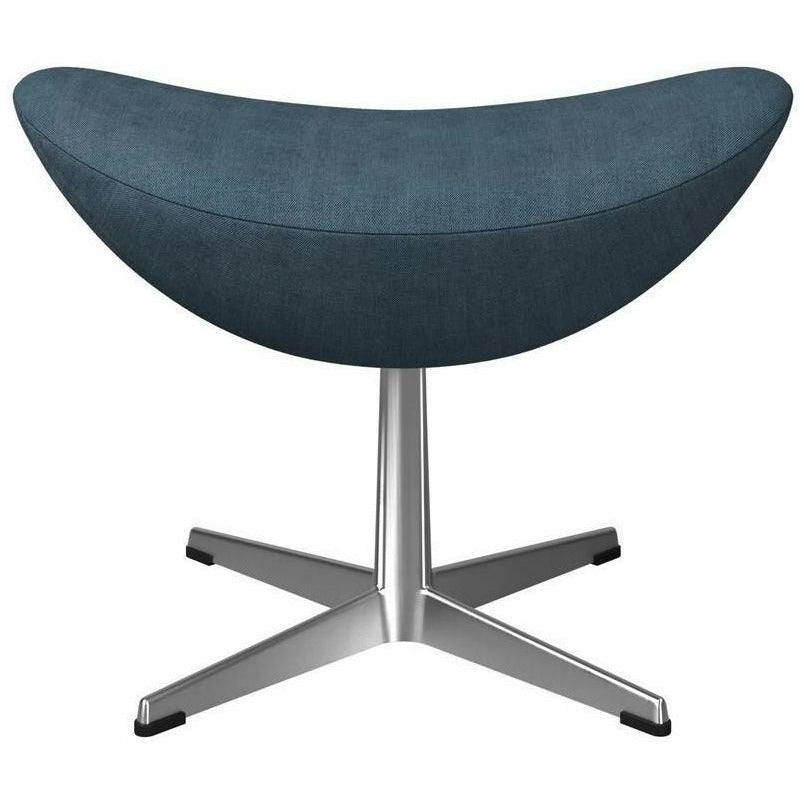 [product_category]-Fritz Hansen The Egg Footstool Fabric, Natural/Light Blue-Fritz Hansen-3127-Alu-Re-Wool-768-FRI-1