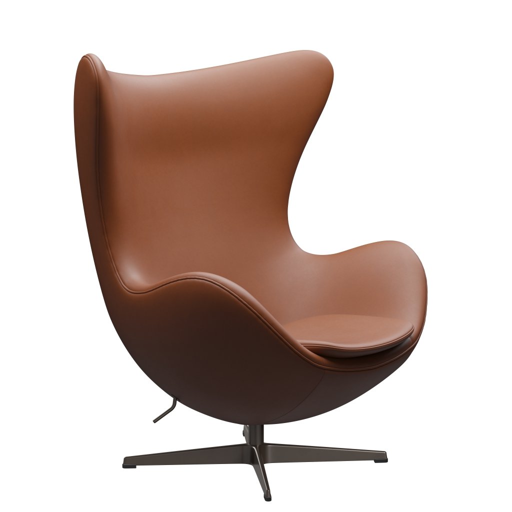 [product_category]-Fritz Hansen The Egg Lounge Chair Leather, Brown Bronze/Essential Walnut-Fritz Hansen-3316-STWALT-BBBASE-FRI-2