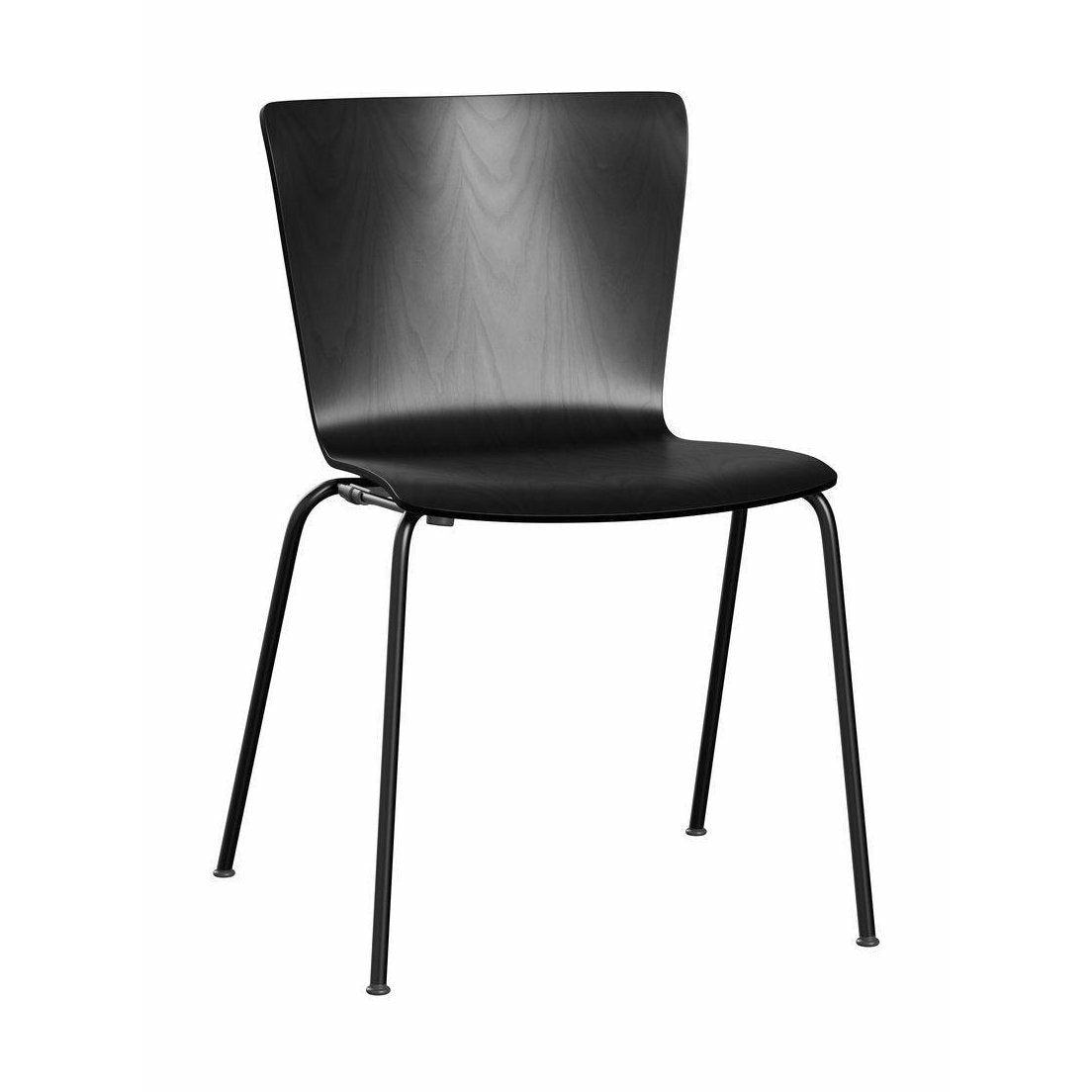 Fritz Hansen Vico Duo VM112 Chaise, noir / cendre noir