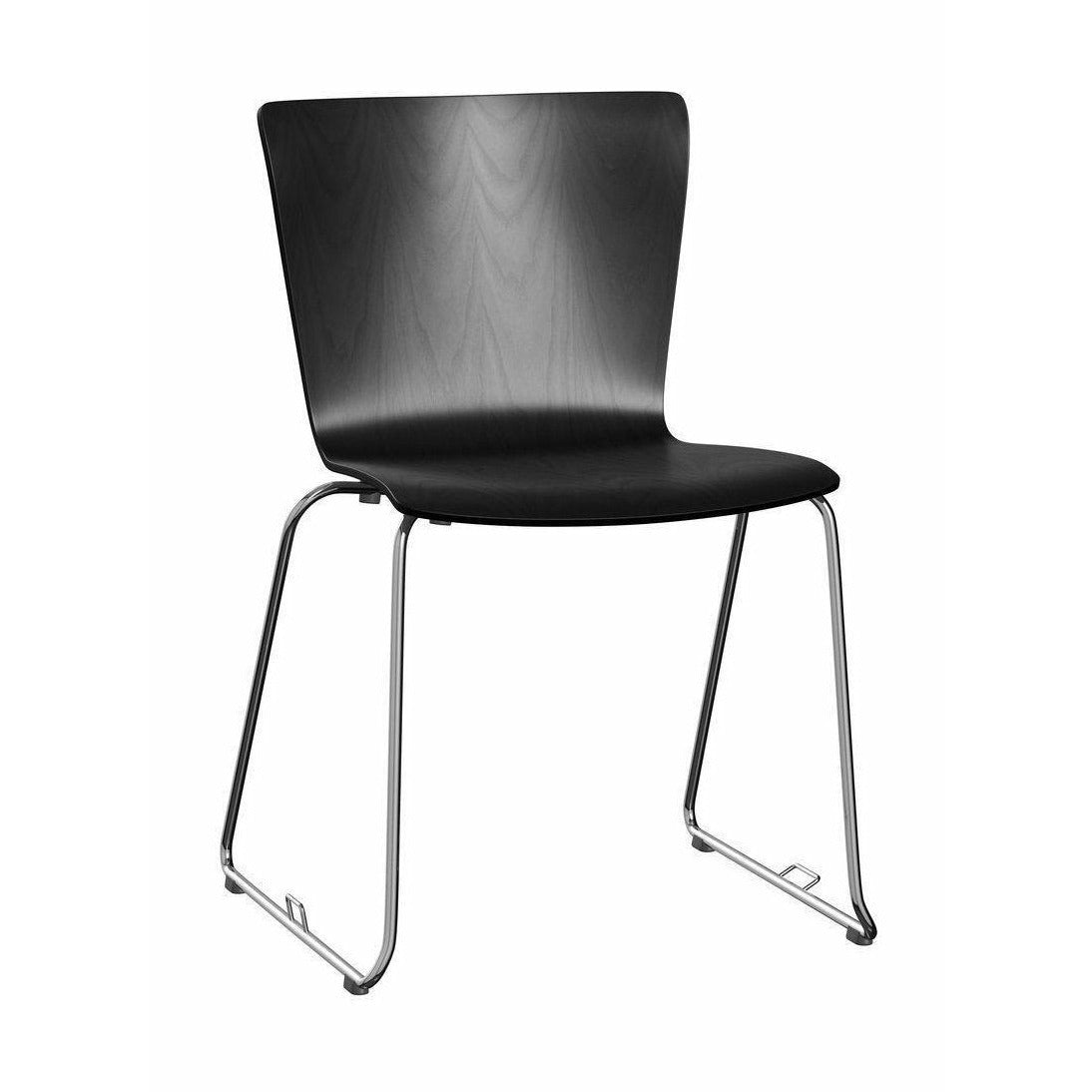 Fritz Hansen Vico Duo VM115 Silla, Chrome/Ash Black