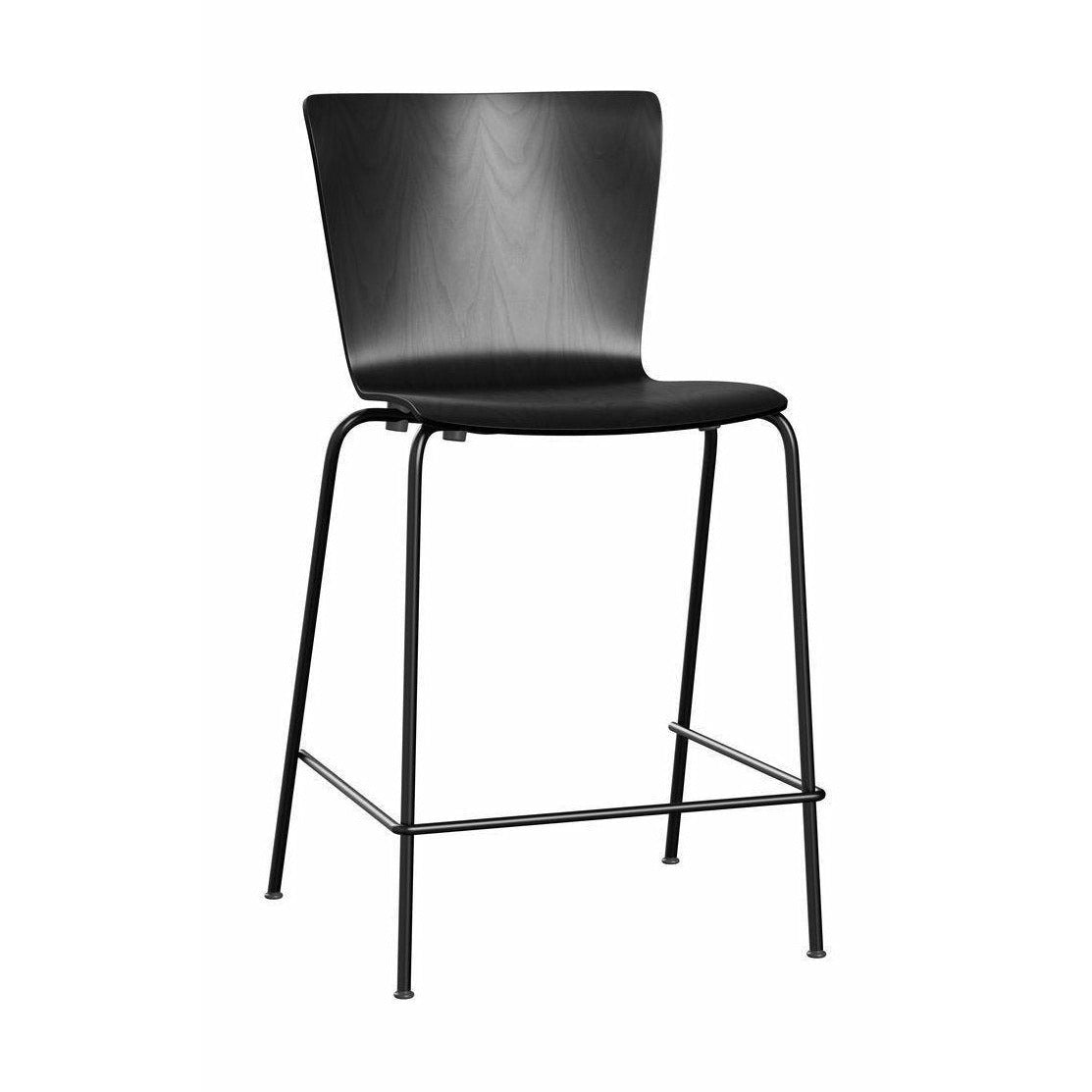 Fritz Hansen Vico Duo VM116 Chaise, noir / cendre noir