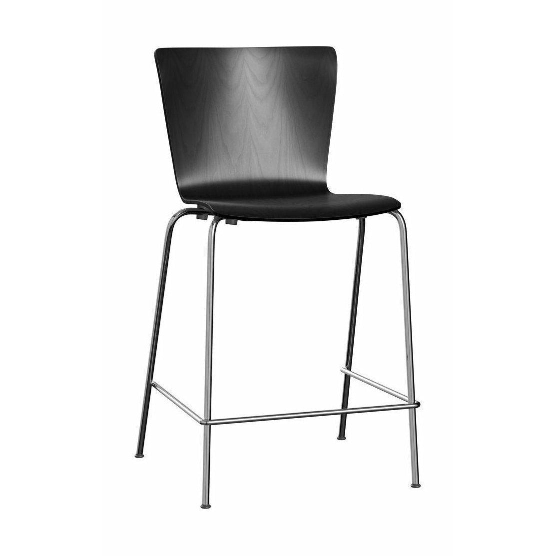 Fritz Hansen Vico Duo VM116 Silla, Chrome/Ash Black