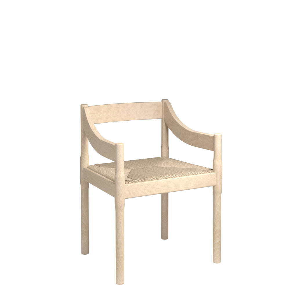 Fritz Hansen VM120 CHAISE CARIMITE, Beech