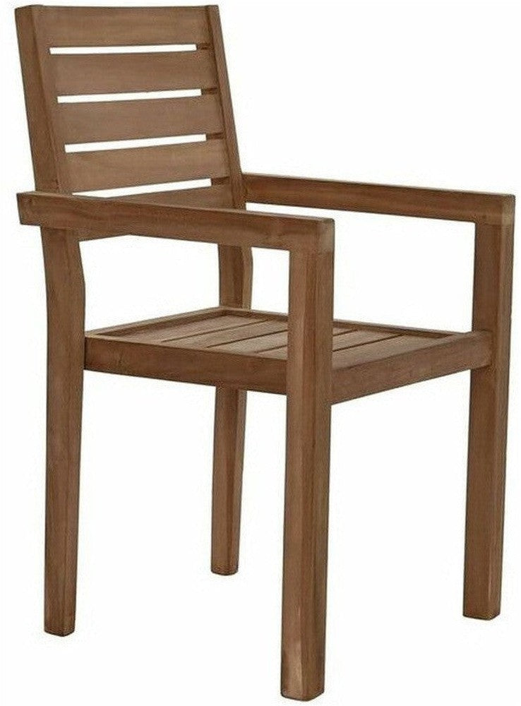 [product_category]-Garden chair DKD Home Decor Brown Teak 58 x 48 x 91 cm (58 x 48 x 91-Bigbuy-S3033155-1