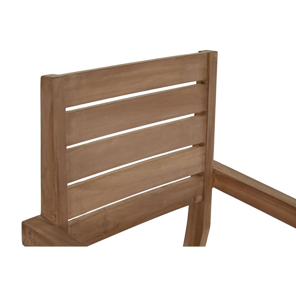 [product_category]-Garden chair DKD Home Decor Brown Teak 58 x 48 x 91 cm (58 x 48 x 91-Bigbuy-S3033155-3