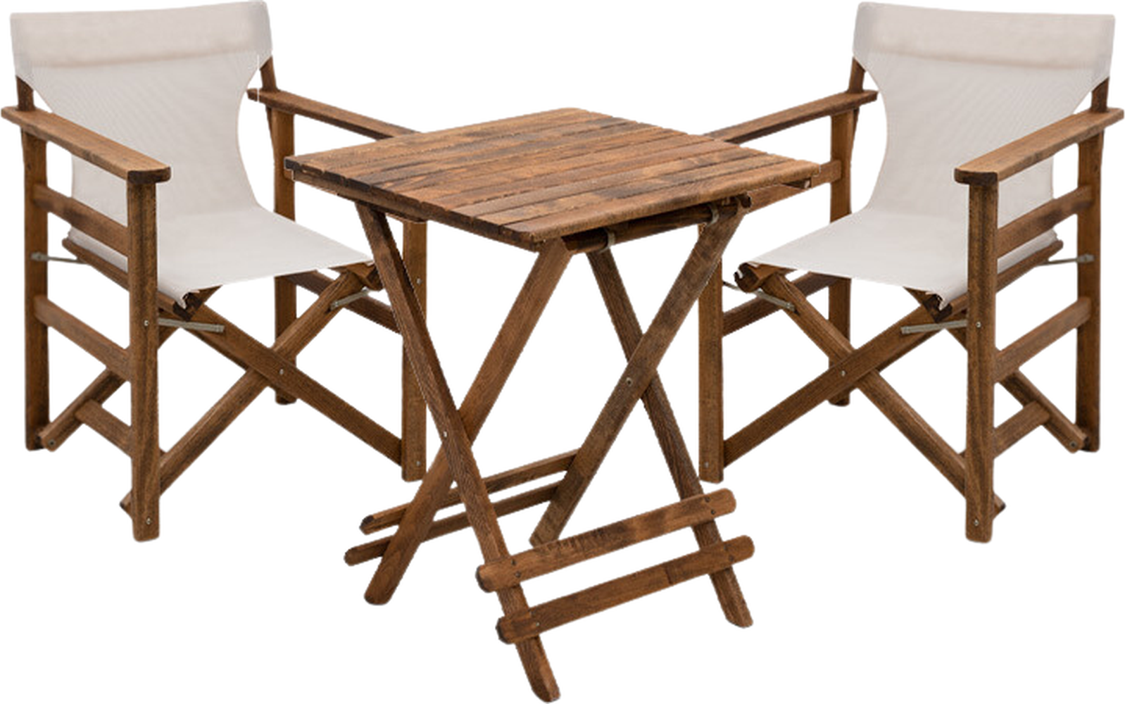 [product_category]-Garden Dining Set DUCHESS Wooden Table 60x60cm-Cyan Bella-RK23307-1