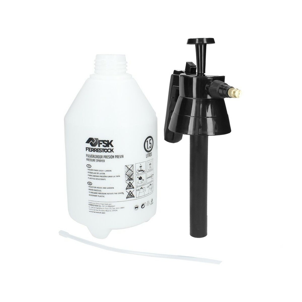 [product_category]-Garden Pressure Sprayer Ferrestock (1,5 L)-Bigbuy-S6502987-4