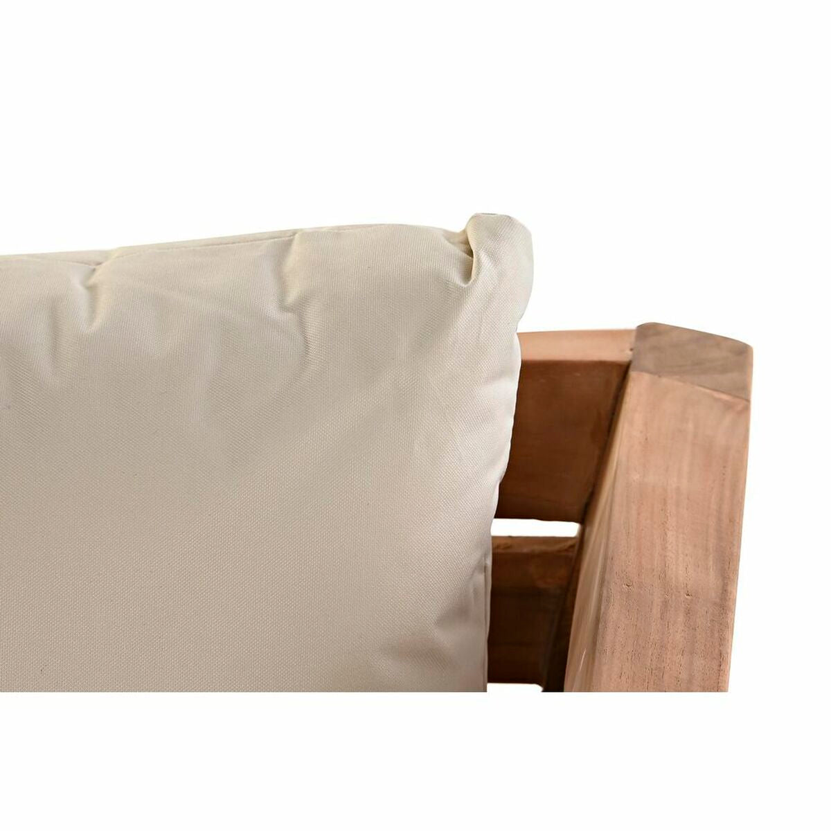 [product_category]-Garden sofa DKD Home Decor Brown Teak Cotton (155 x 85 x 70 cm)-Bigbuy-S3033152-6