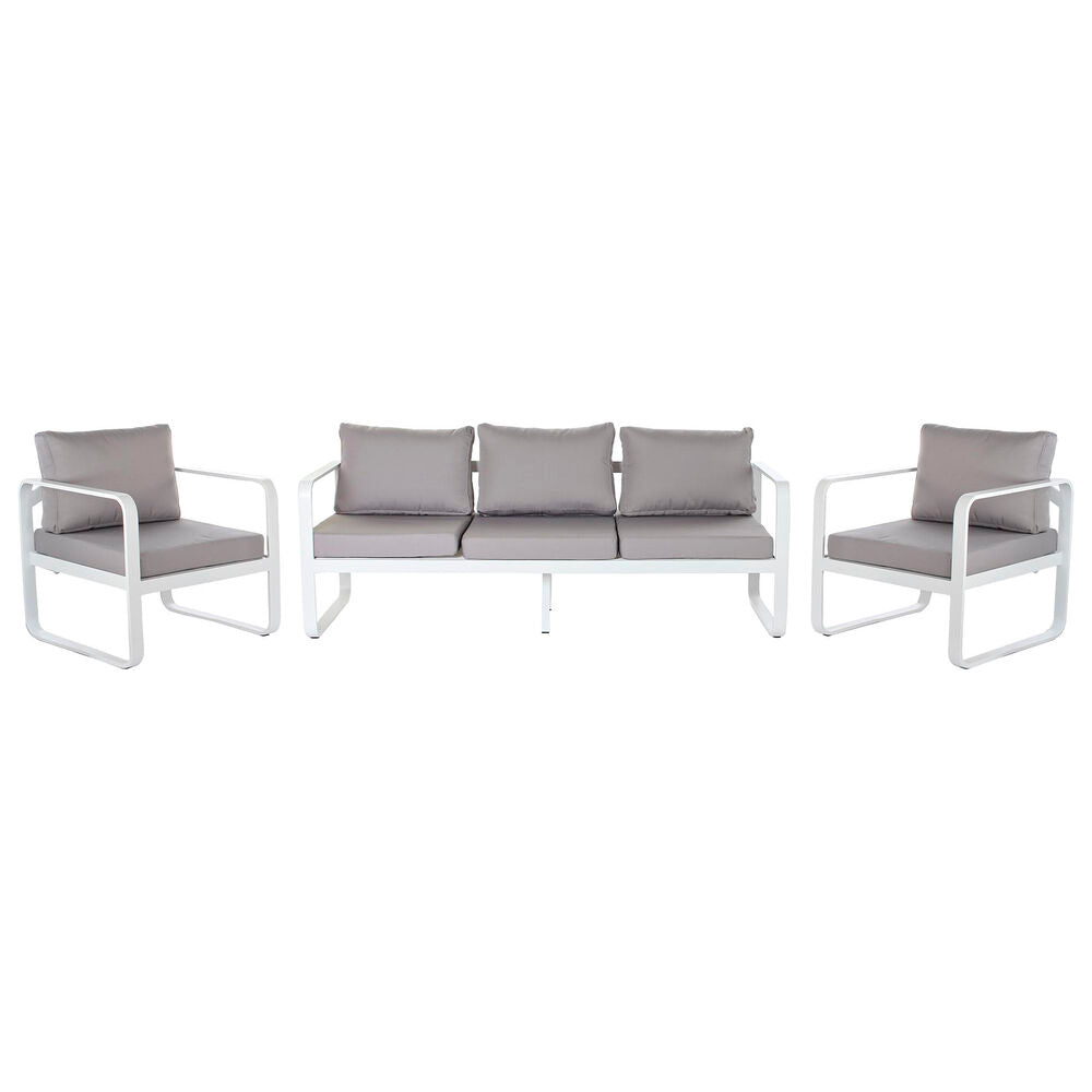 [product_category]-Garden sofa DKD Home Decor Grey Aluminium 78 cm 184 x 72 x 78 cm-Bigbuy-S3033435-3