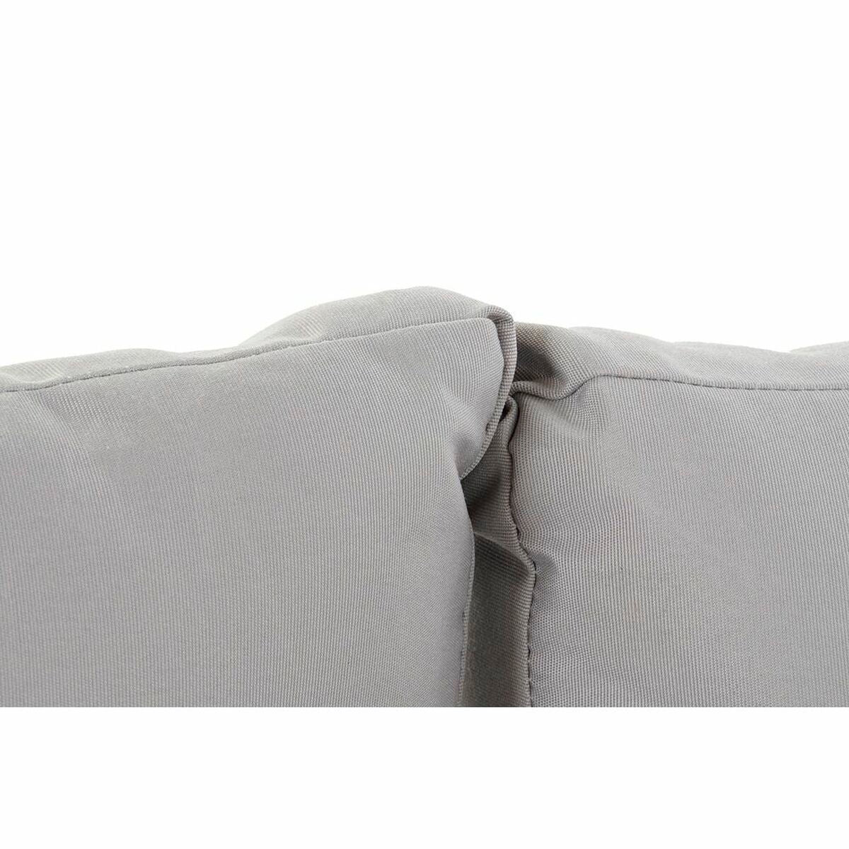 [product_category]-Garden sofa DKD Home Decor Grey Resin Steel 231 x 219 x 74 cm 231 x-Bigbuy-S3033414-3