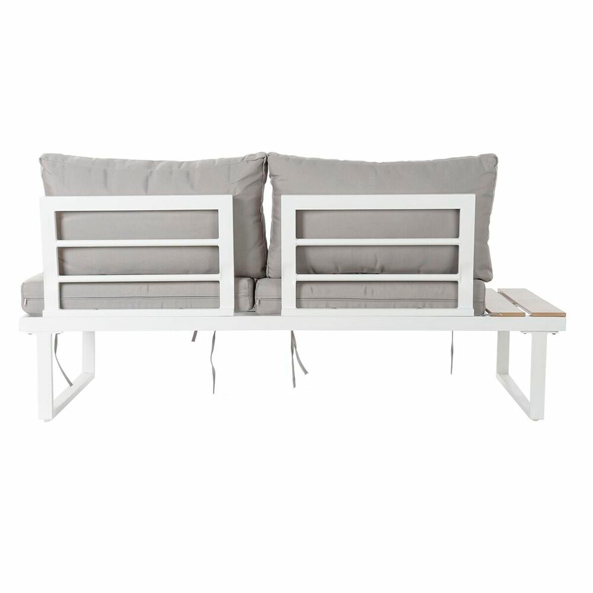 [product_category]-Garden sofa DKD Home Decor Grey Resin Steel 231 x 219 x 74 cm 231 x-Bigbuy-S3033414-7