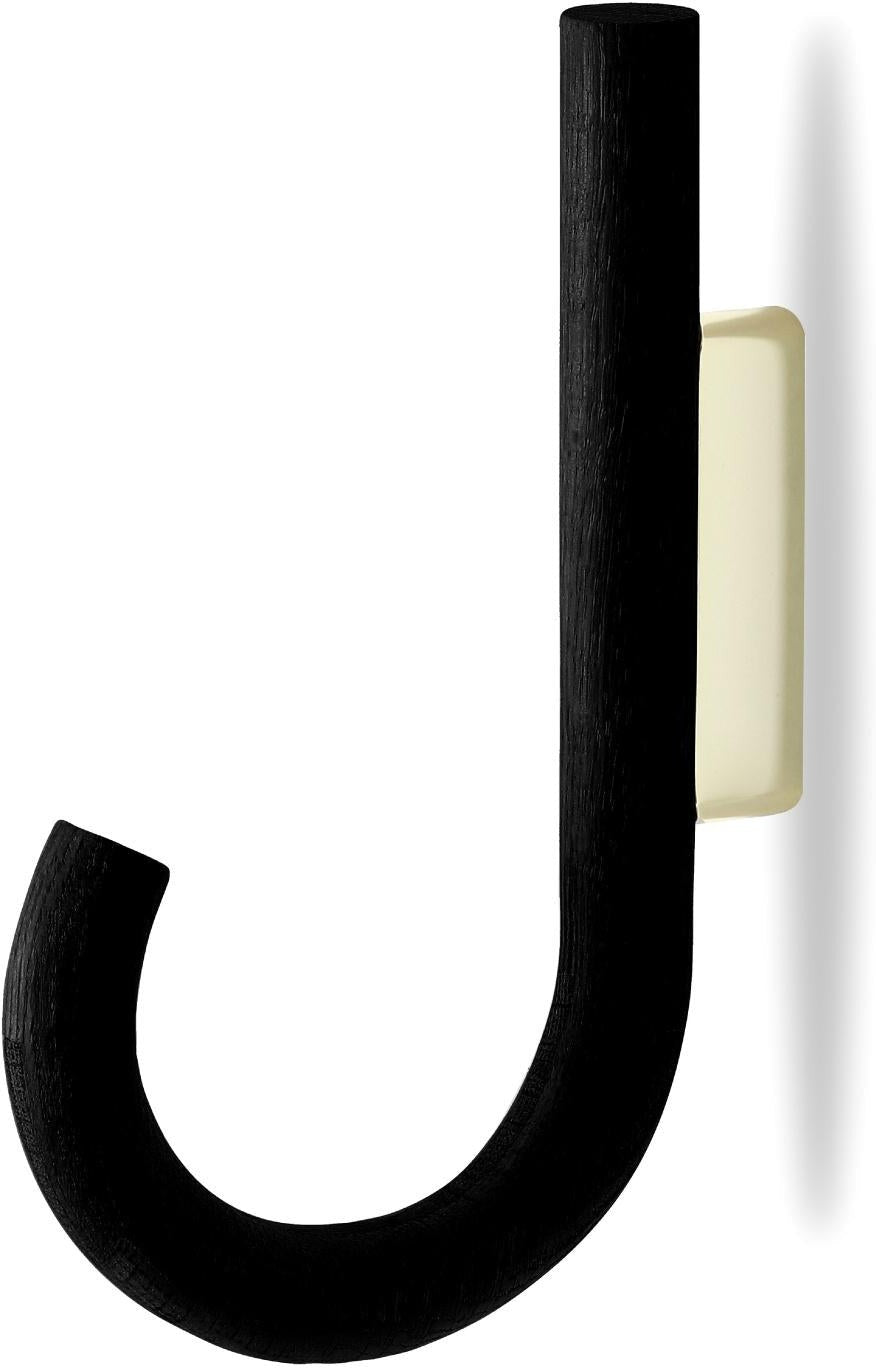 Gejst Hook Black Oak/Brass, 1,9cm