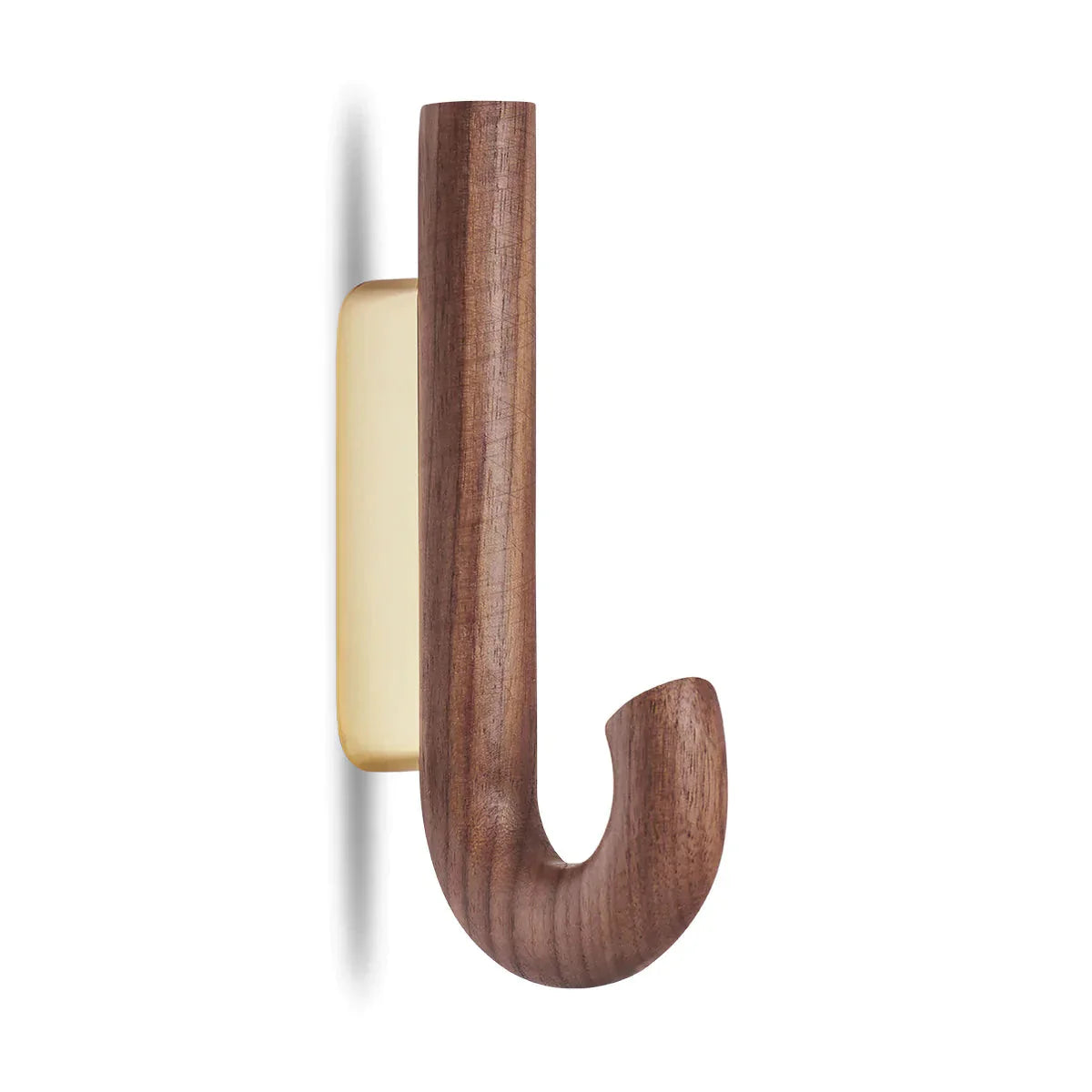 [product_category]-Gejst Hook Mini Hook, Walnut/Brass-Gejst-5712731102469-10246-GEJ-2