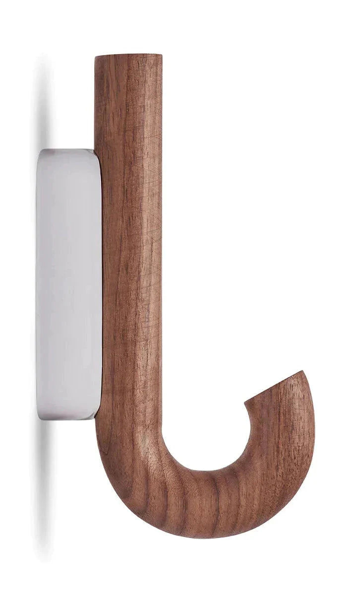 [product_category]-Gejst Hook Mini Hook, Walnut/Chrome-Gejst-5712731102476-10247-GEJ-1