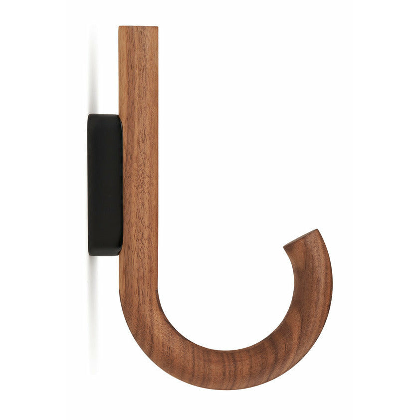 [product_category]-Gejst Hook, Walnut/Black Chrome-Gejst-5712731102384-10238-GEJ-1