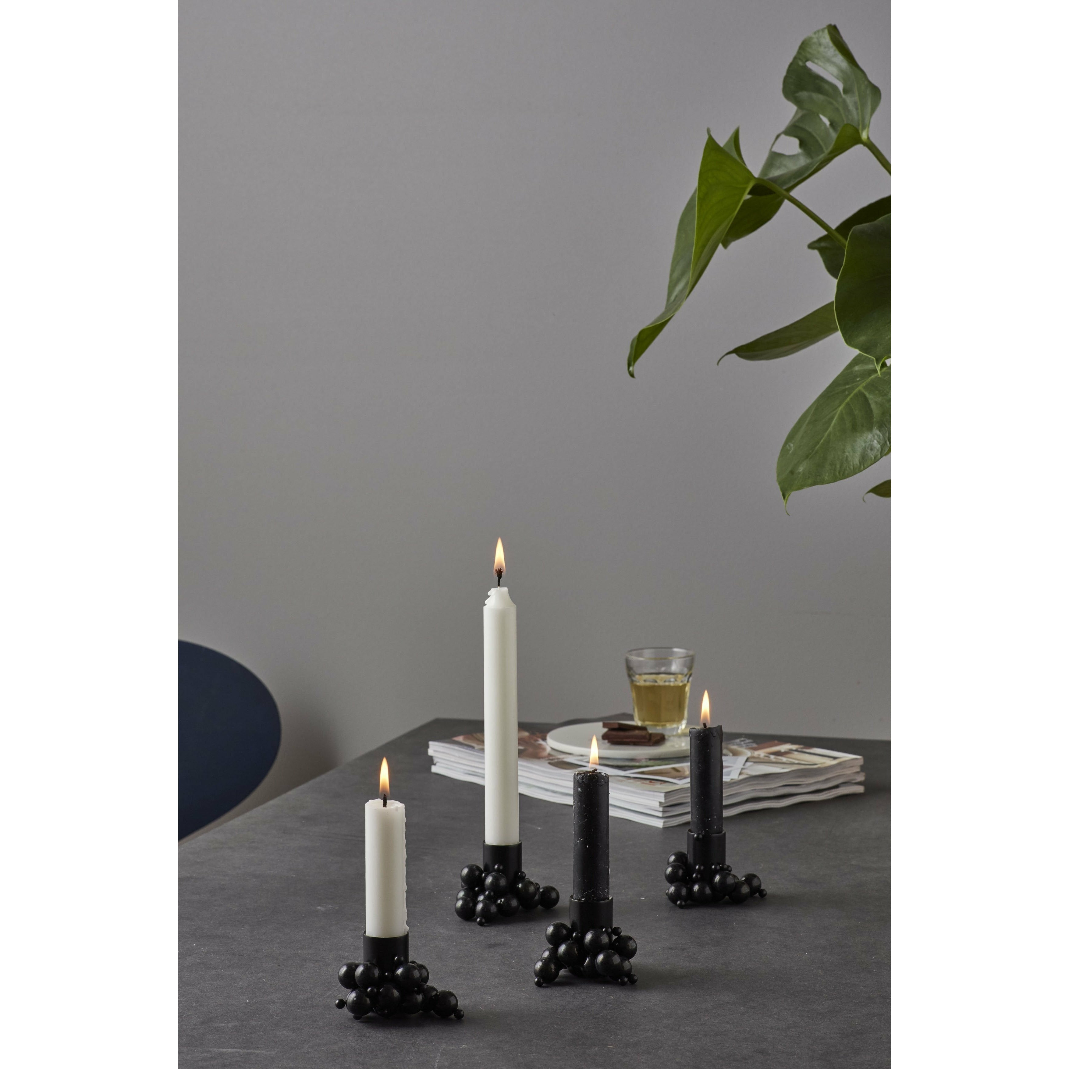 Gejst Molekyl Candle Holder Black, 3,3cm