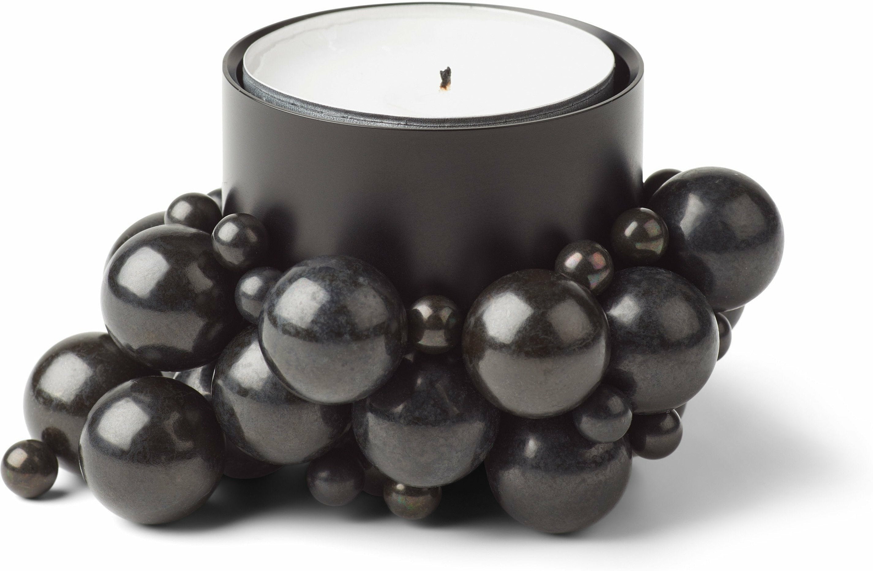 Gejst molekyl -tealight houder 3 cm, zwart