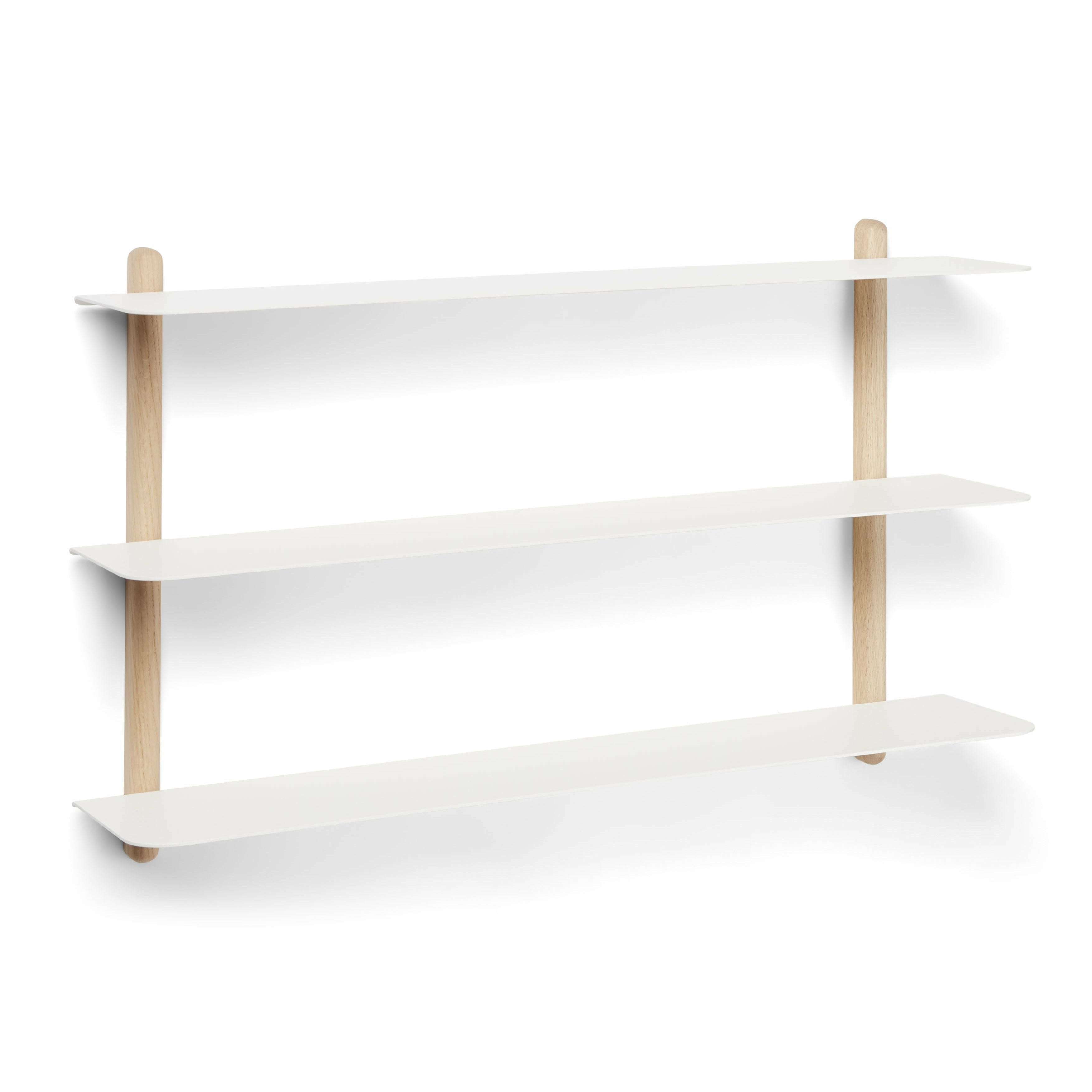 [product_category]-Gejst Nivo Shelf A Light Oak/White, 42cm-Gejst-5712731201018-20101-GEJ-2