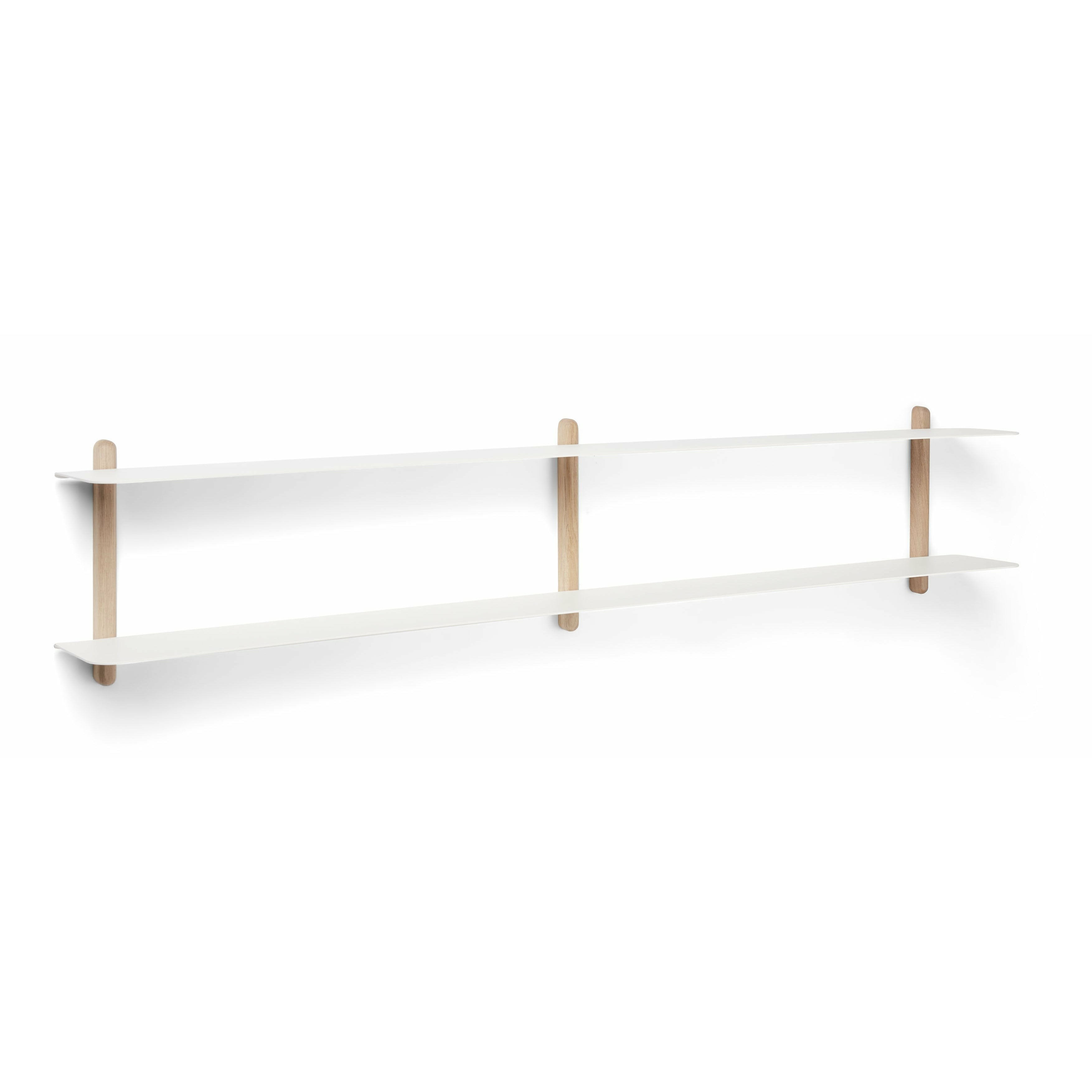 [product_category]-Gejst Nivo Shelf C Light Oak/White, 25cm-Gejst-5712731201216-20121-GEJ-2