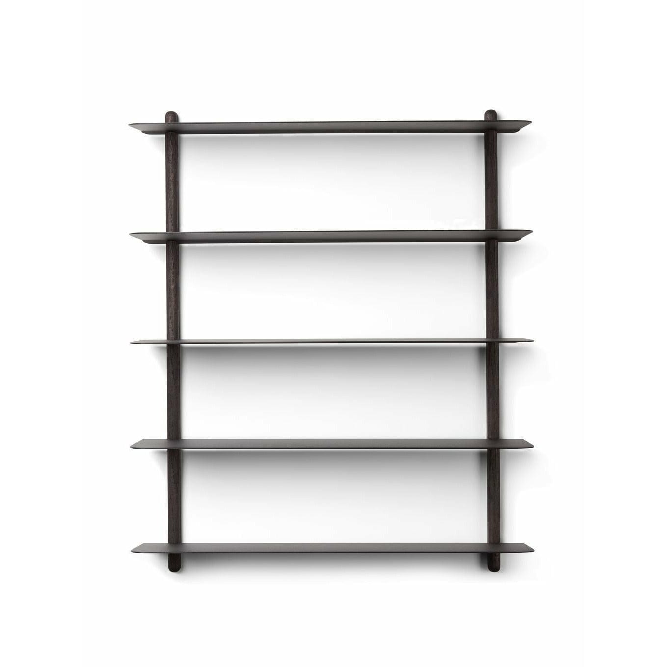 Gejst Nivo Shelf E Large, Black Ash/Black