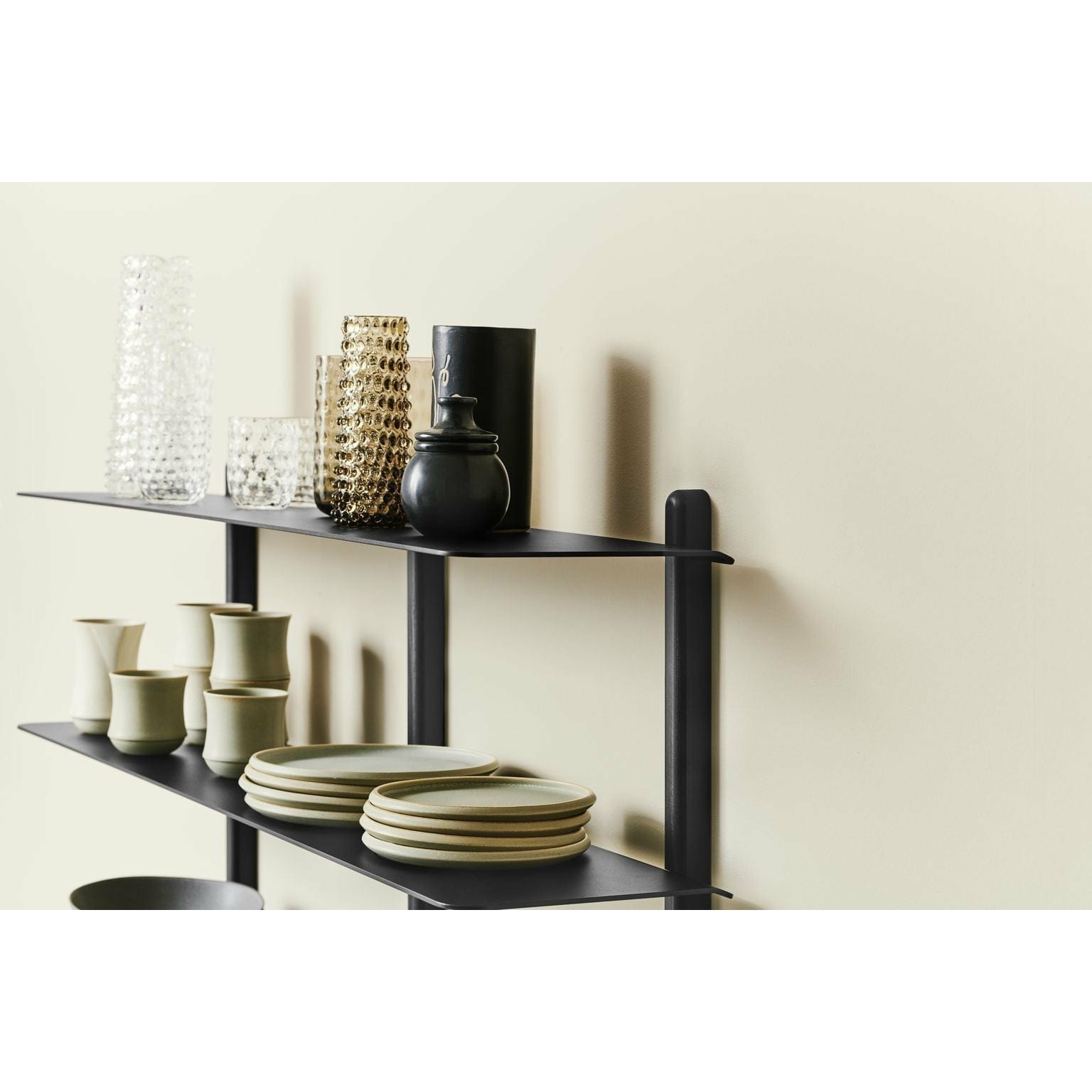 Gejst Nivo Shelf e Large, cendre noir / noir