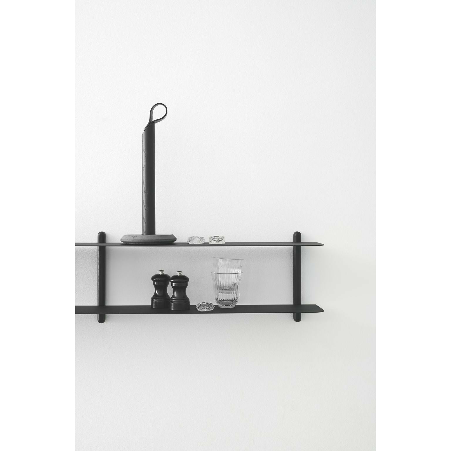 Gejst Nivo Shelf F, Black Ash/Black