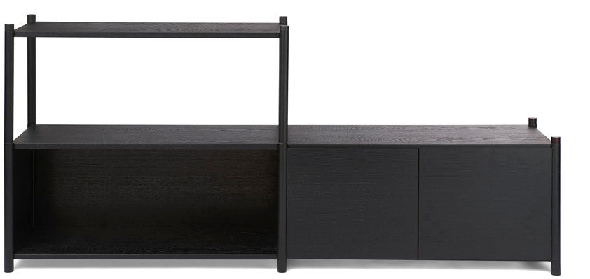 Gejst Sceene Shelf D 93 cm, Black Oak