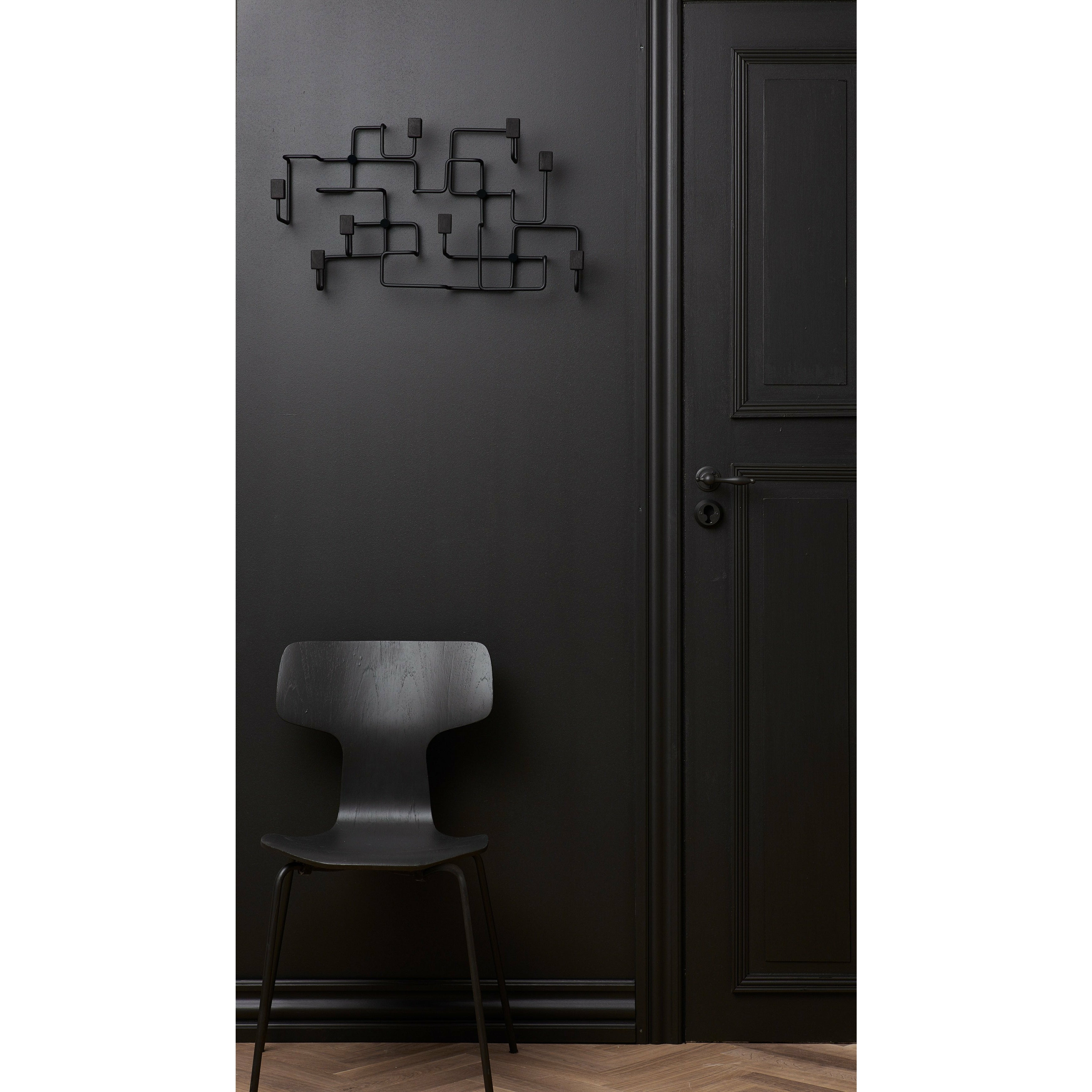 Gejst Underground Garderobe Black Oak/Black, 33 cm