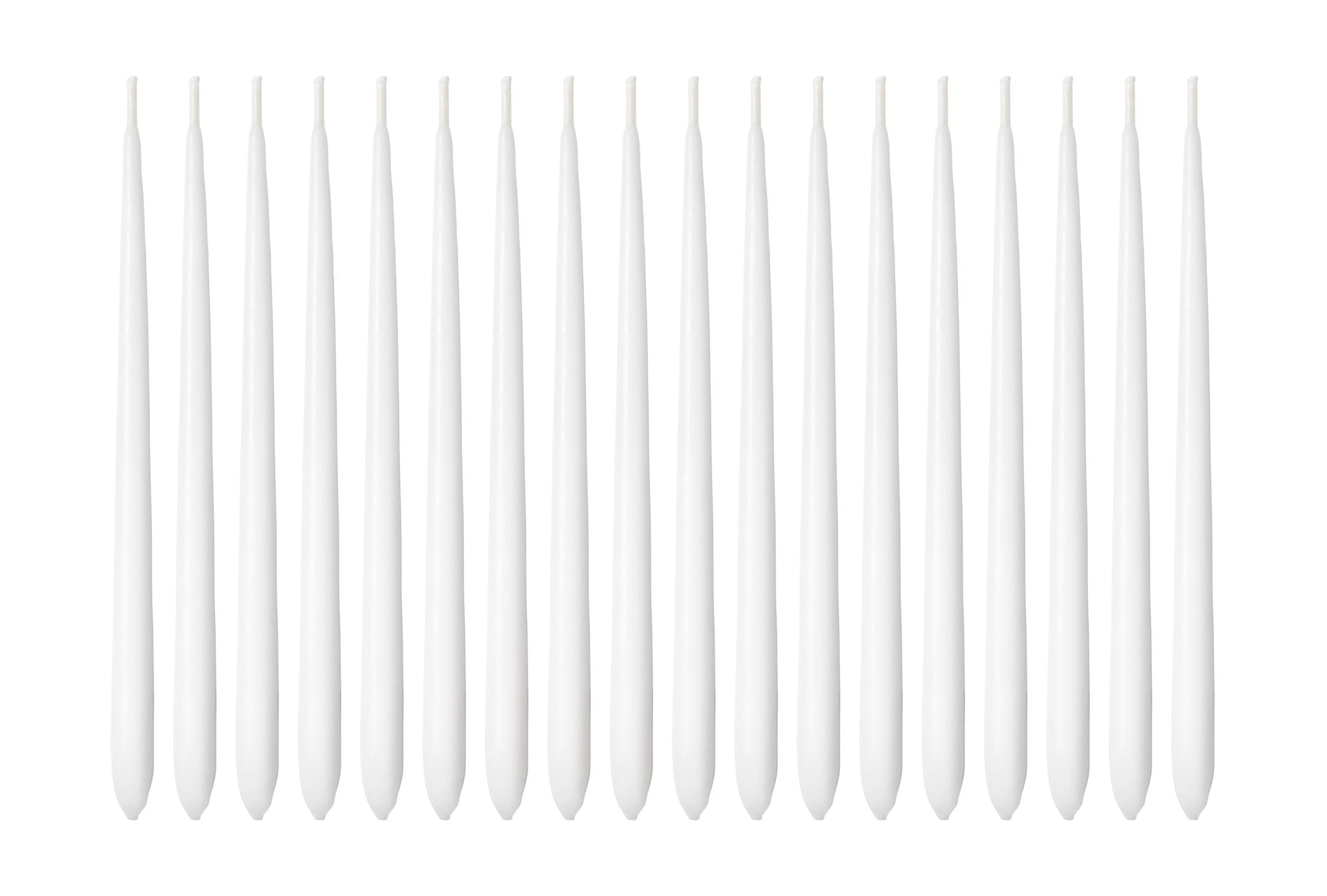 [product_category]-Georg Jensen Hanukkah Menorah Candles Paraffin White 18 Pcs-Georg Jensen-5713275245605-10020367-GEO-1
