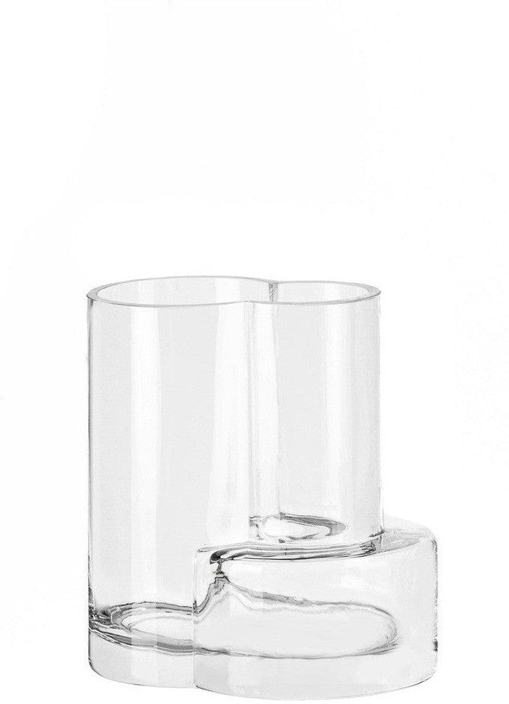 [product_category]-Glass vase of top innovtive design with constructivist touch, FUSIO 20-Harlequin Poplar-FUS20CL-1