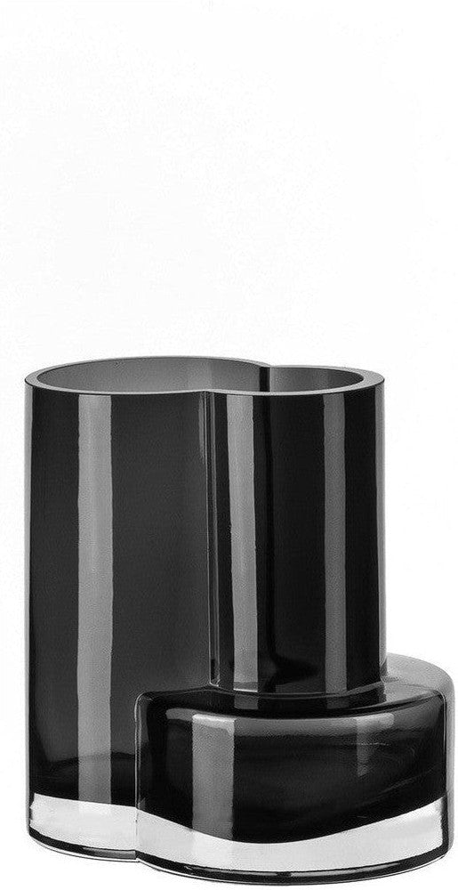 [product_category]-Glass vase of top innovtive design with constructivist touch, FUSIO 20-Harlequin Poplar-FUS20GR-1