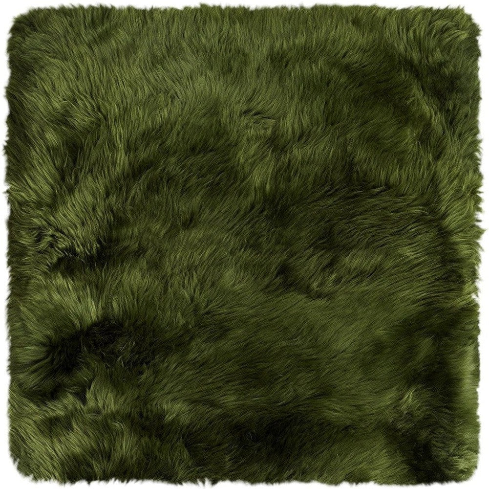 [product_category]-Green genuine sheepskin chair pad | Square-Purple Bellerophon-green-square-1