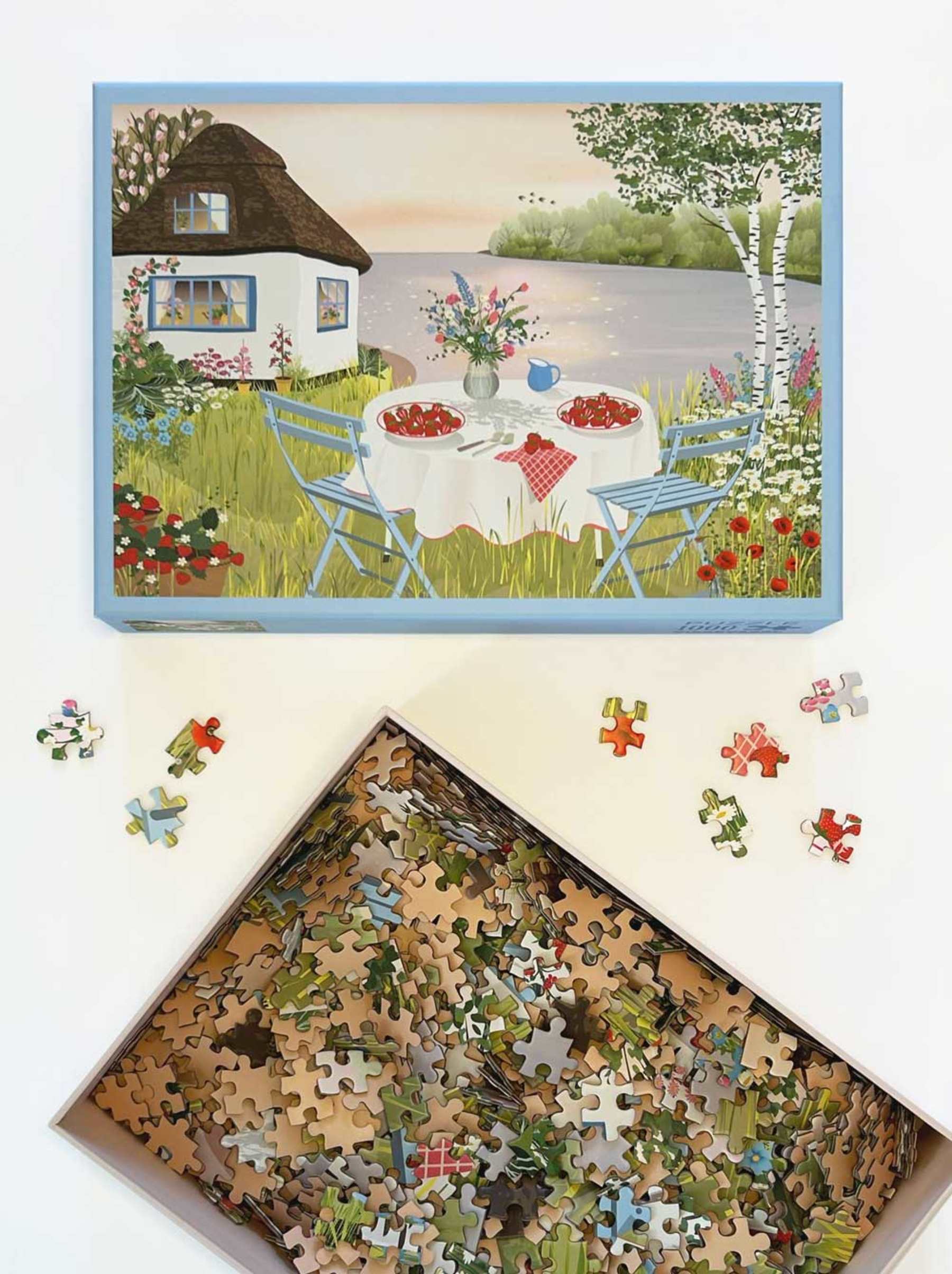 Vissevasse Sweet Strawberries Puzzle 1000 Pcs