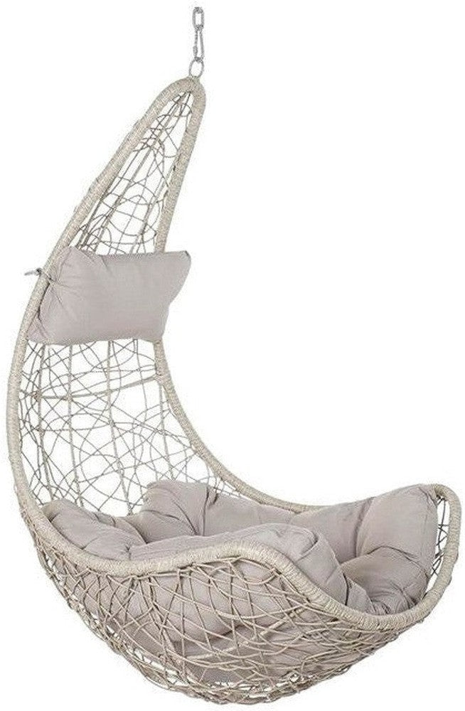 [product_category]-Hanging garden armchair DKD Home Decor 82 x 75 x 125 cm Metal-Bigbuy-S3033147-1