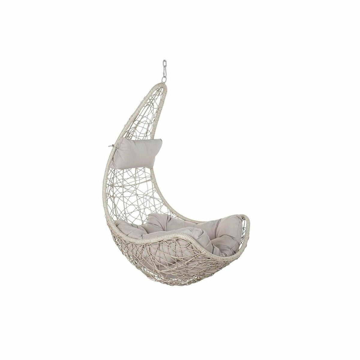 [product_category]-Hanging garden armchair DKD Home Decor 82 x 75 x 125 cm Metal-Bigbuy-S3033147-2