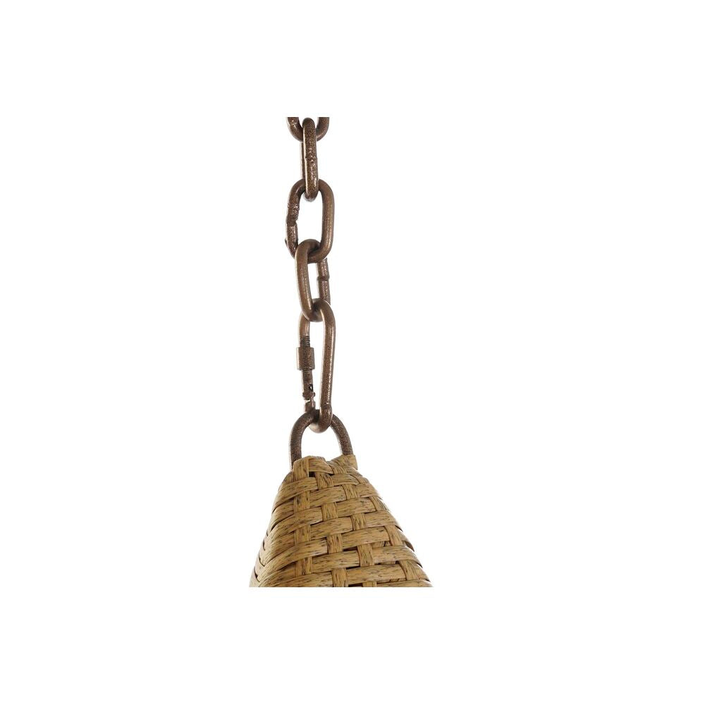 [product_category]-Hanging garden armchair DKD Home Decor Brown Beige Light brown-Bigbuy-S3033148-2