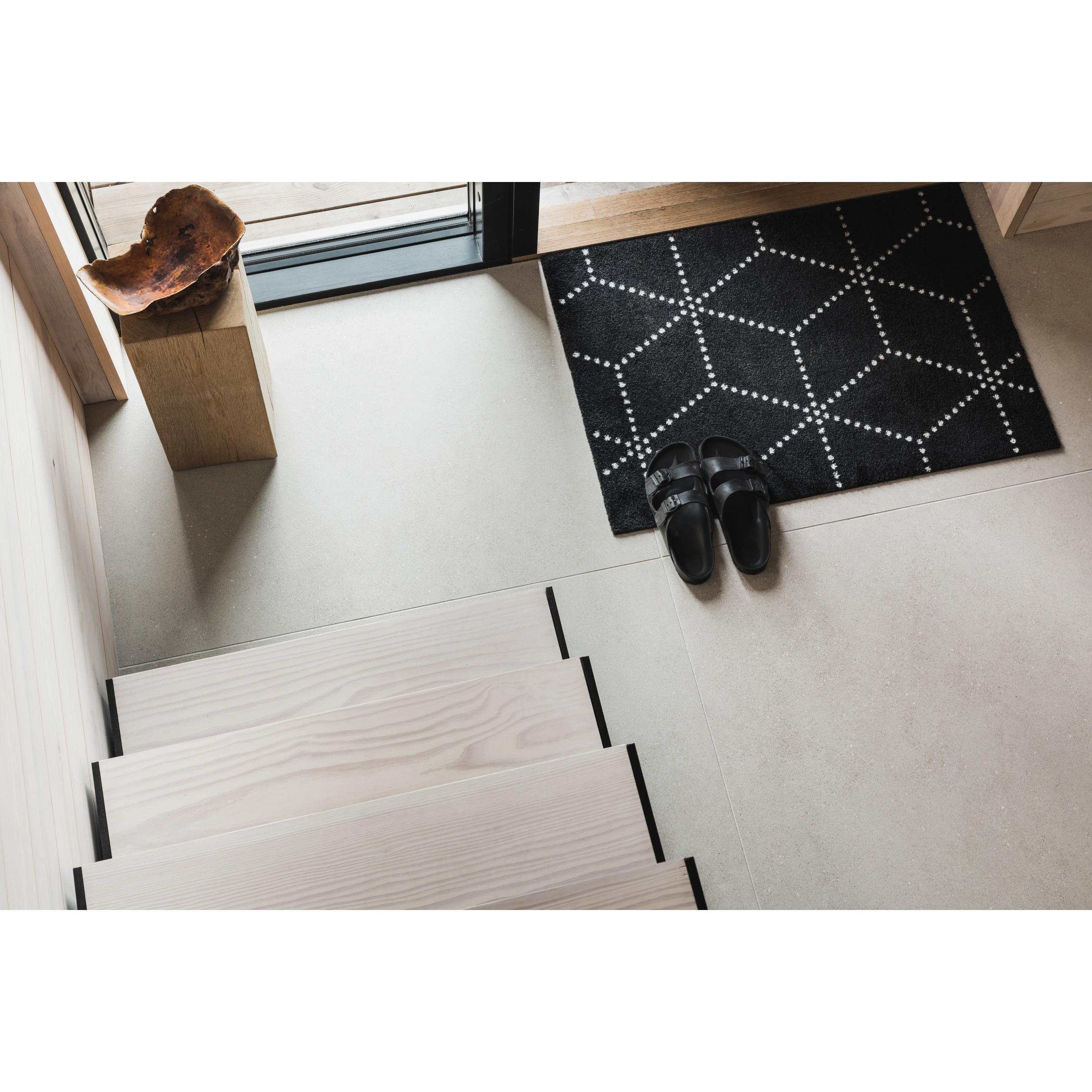 Heymat Doormat Hagl Black, 45x150 cm