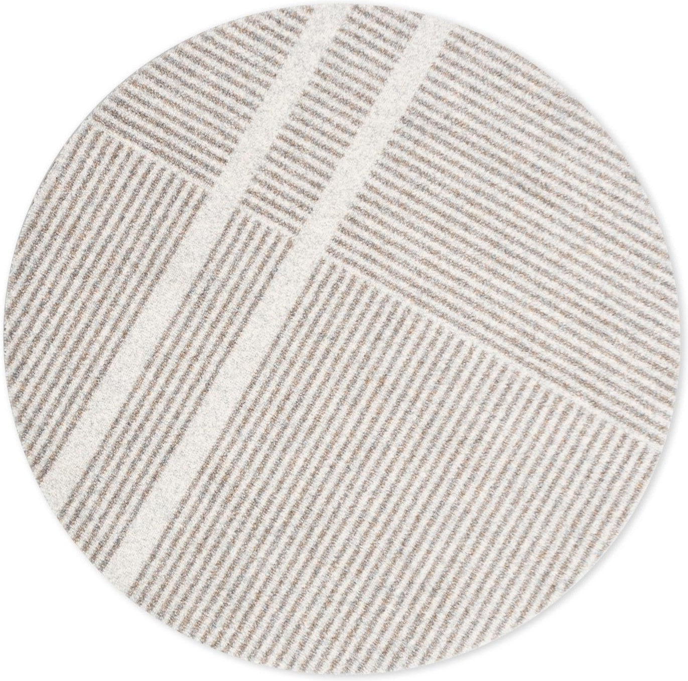 HEYMAT DOORMAT Løype Breezy Beige, 100x100cm