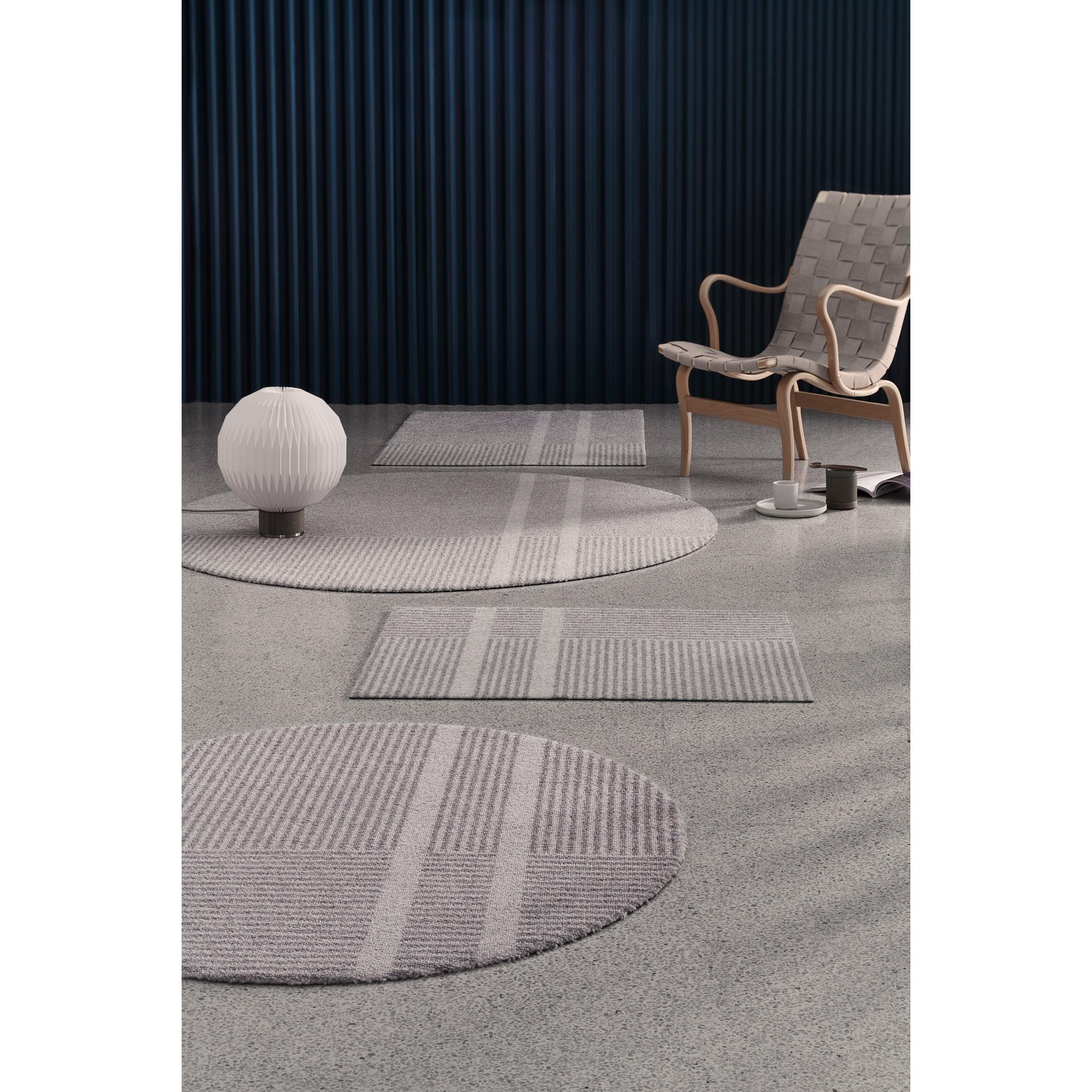 HEYMAT DOORMAT Løype Breezy Beige, 100x100cm