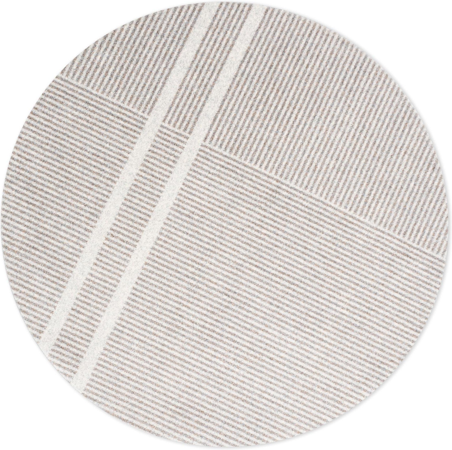 HEYMAT DOORMAT Løype Breezy Beige, 150x150cm