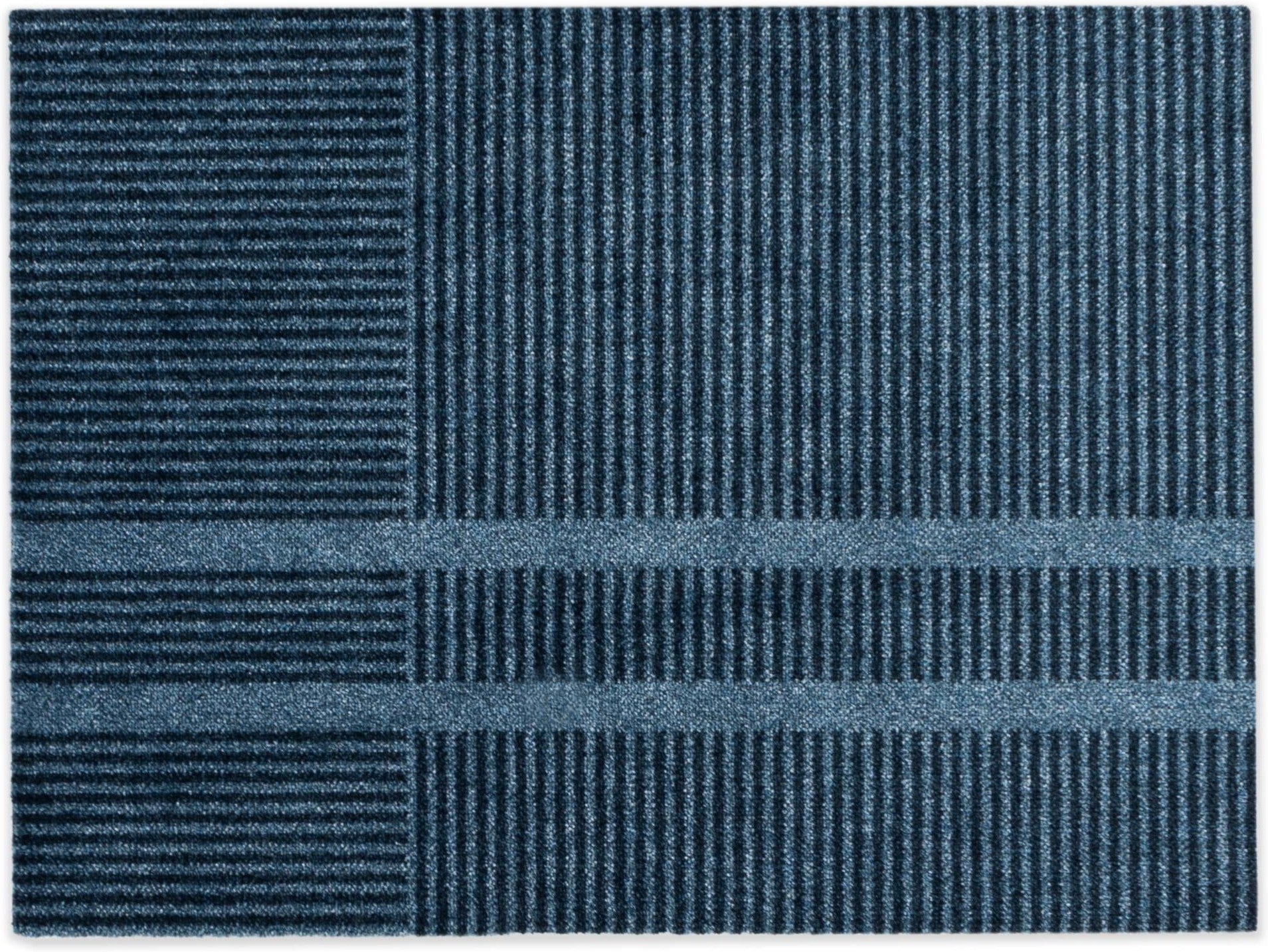 Heymat's Doormat Løype Stormy Blue, 85x115 cm