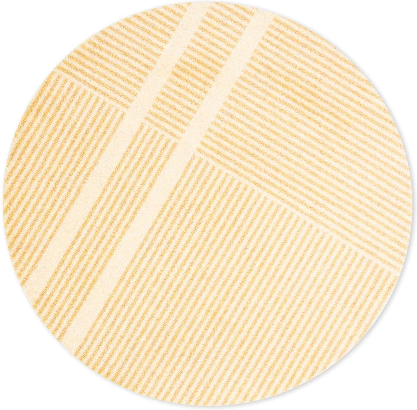 Heymat Doormat Løype Sunny Yellow, 100x100cm