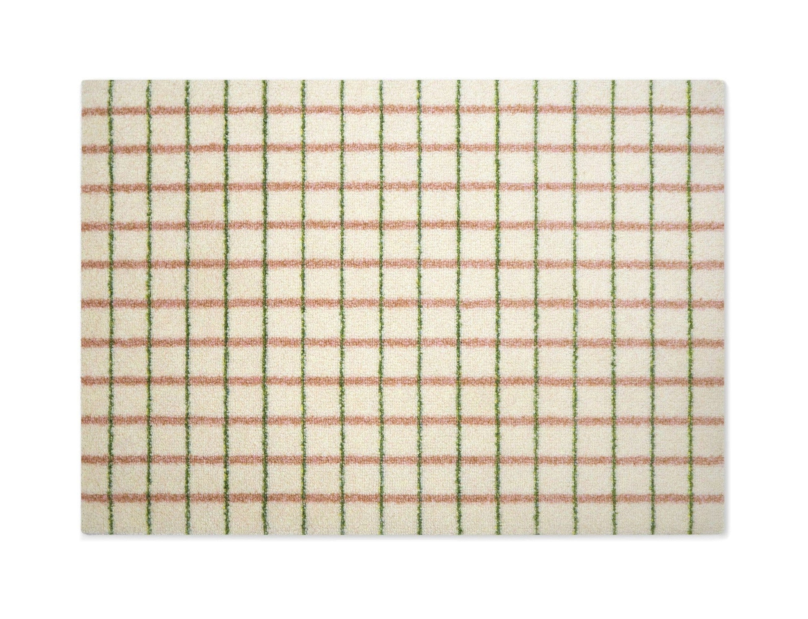 [product_category]-Heymat Grid Doormat Lime Candycane, 85x115 Cm-Heymat-7090040581808-57552-HEY-1